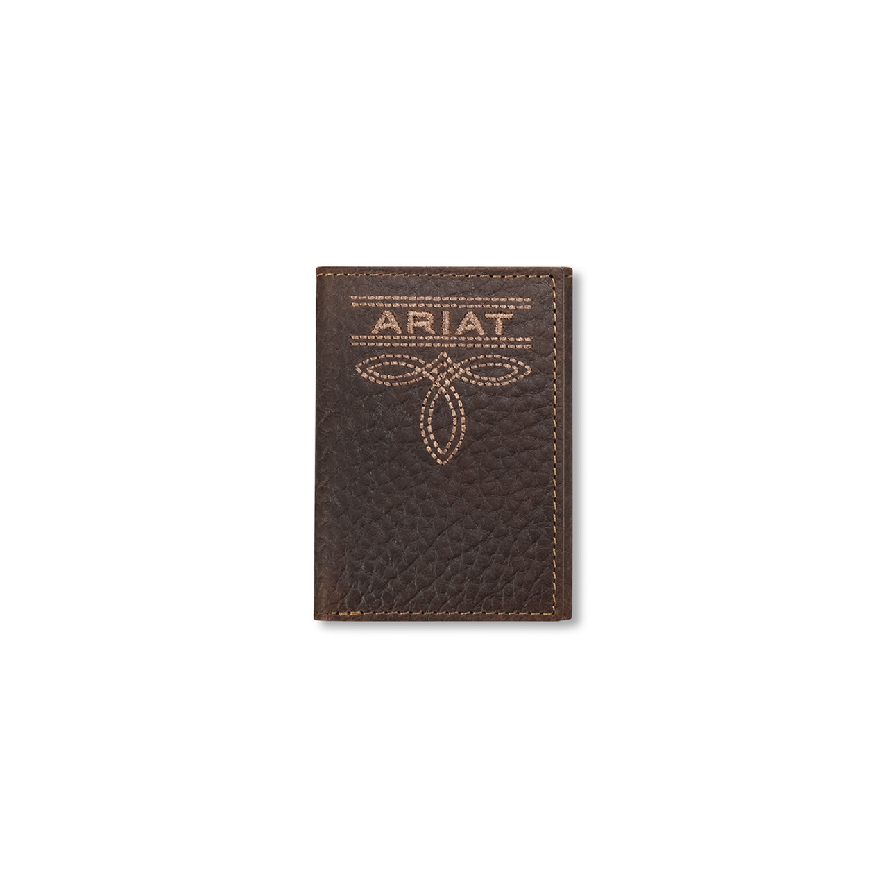 Ariat Trifold Bug Stitch Brown  Wallet  A3563402