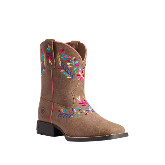 Ariat Girls Wild Flower Square Toe #442