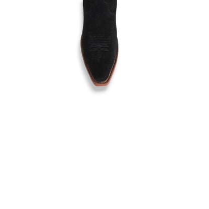 Reyme Women’s Boots 857 Gamuza Negro Cuero