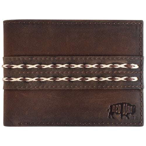 Red Dirt Brown & White BI-Fold Wallet 2520638819