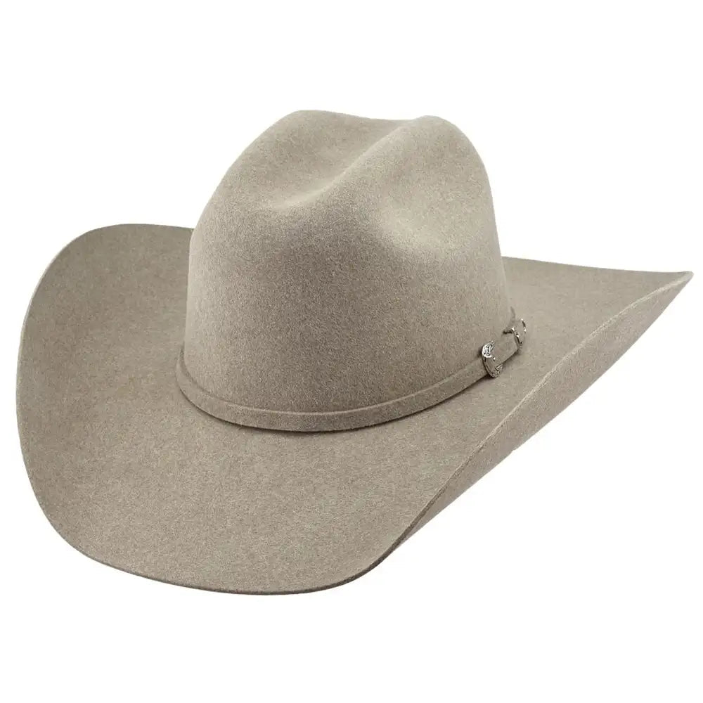 Justin 6X Kermit Natural Felt Hat