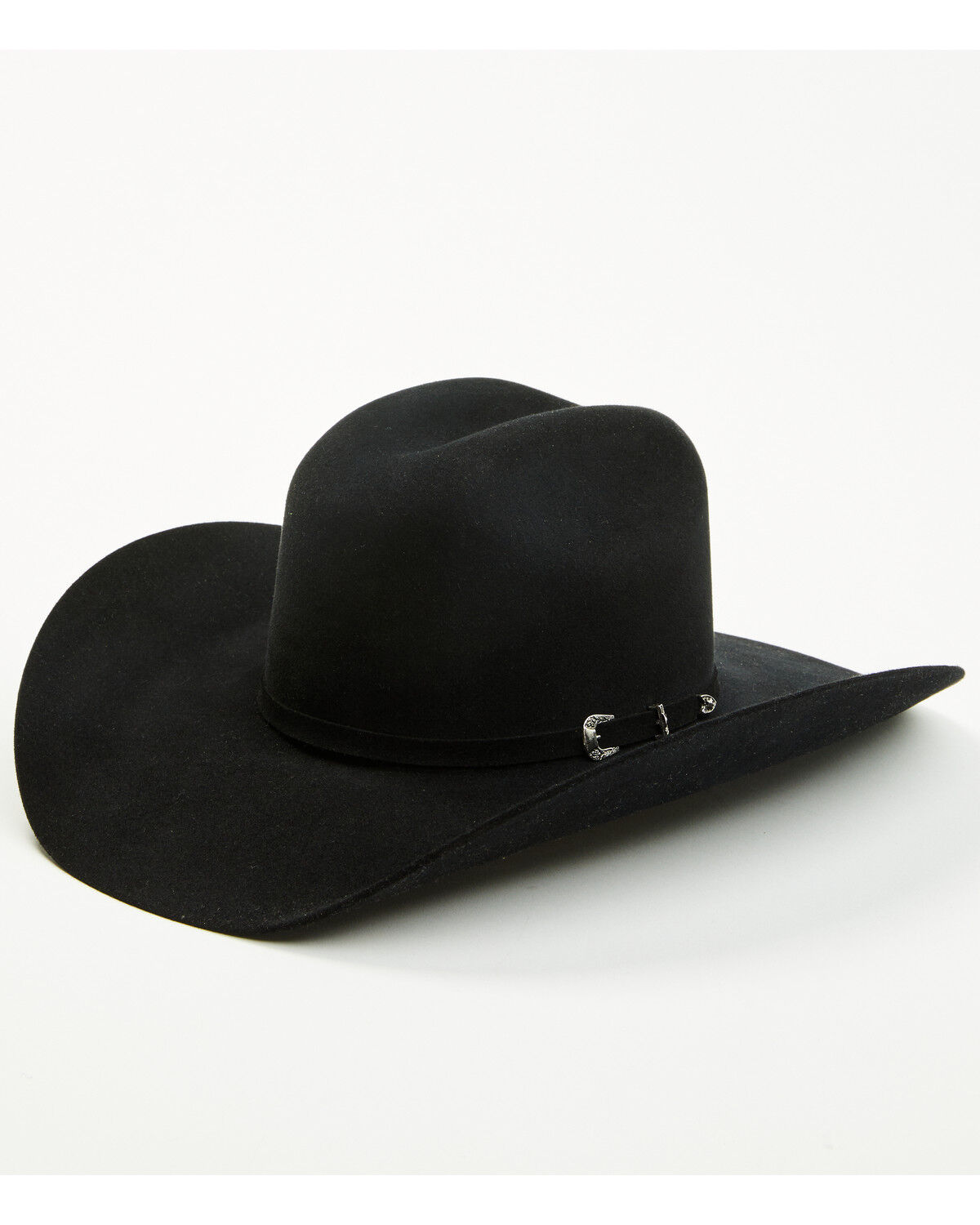 Justin 6X Kermit Black Felt Hat