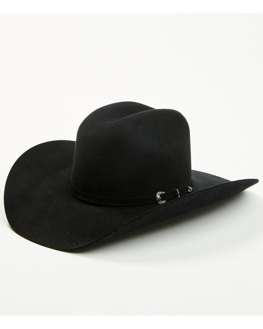 Justin 6X Kermit Black Felt Hat