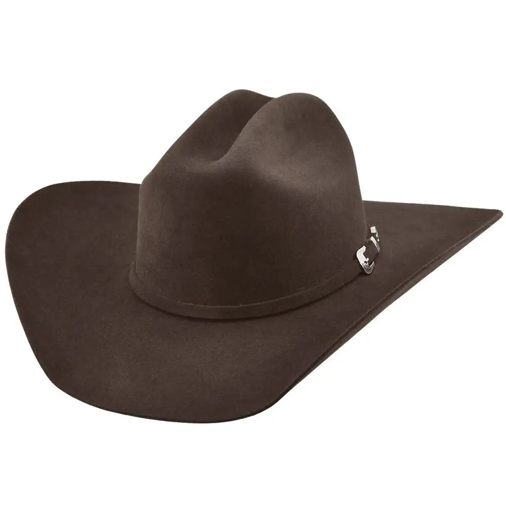 Justin 6X br Dylan Chocolate Felt Hat