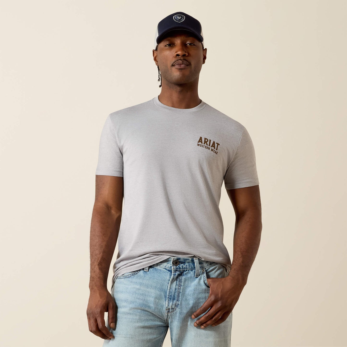 ARIAT OUTLINE SHOP SS TSHRT