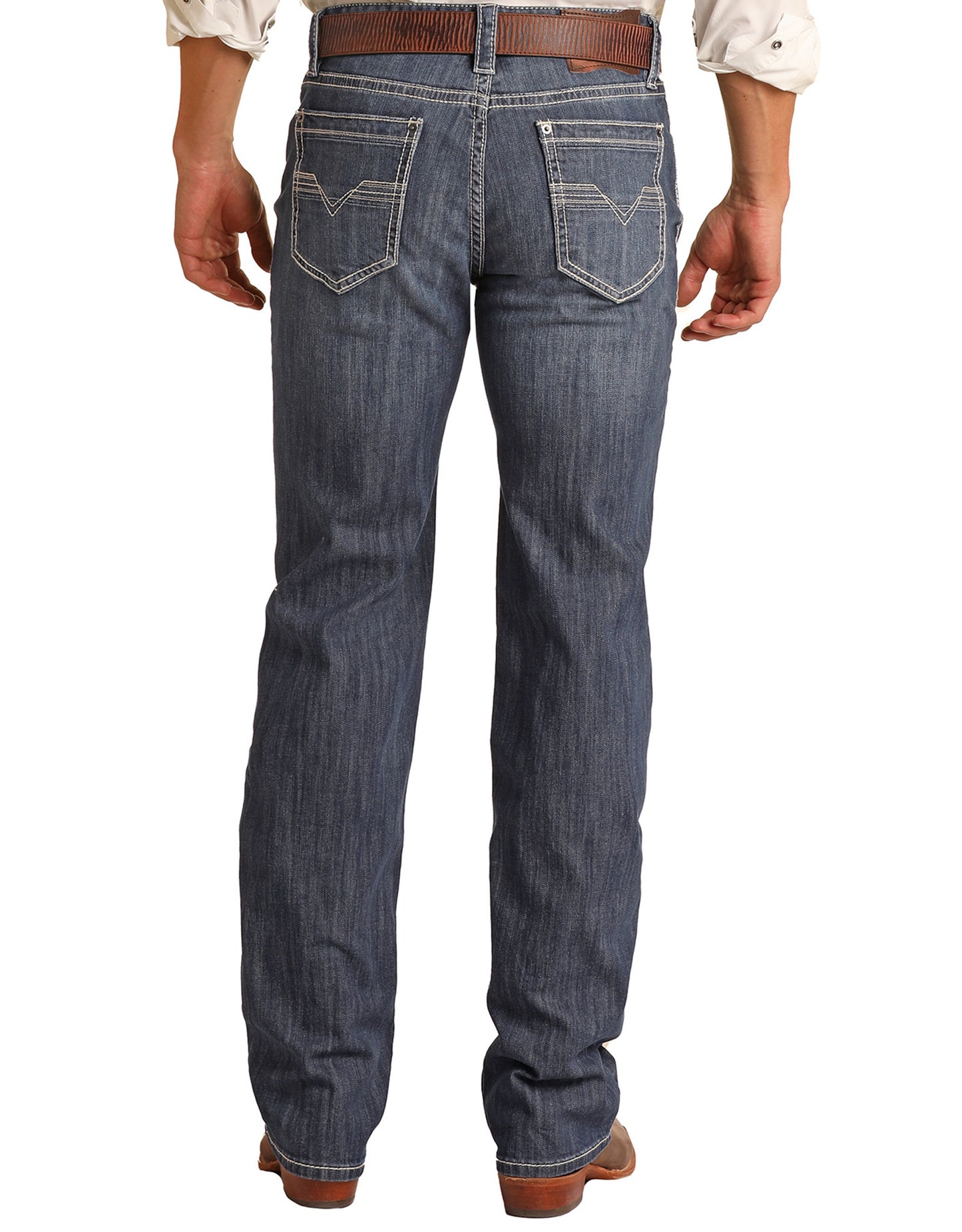 Rock&Roll Double Barrel Straight Leg Jeans m0s3473