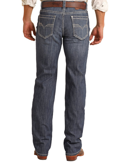 Rock&Roll Double Barrel Straight Leg Jeans m0s3473
