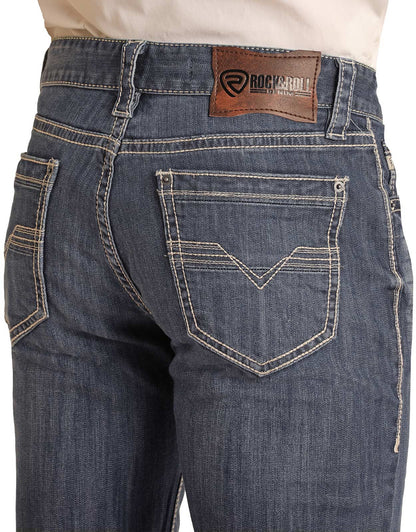 Rock&Roll Double Barrel Straight Leg Jeans m0s3473