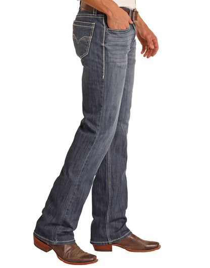 Rock&Roll Double Barrel Straight Leg Jeans m0s3473