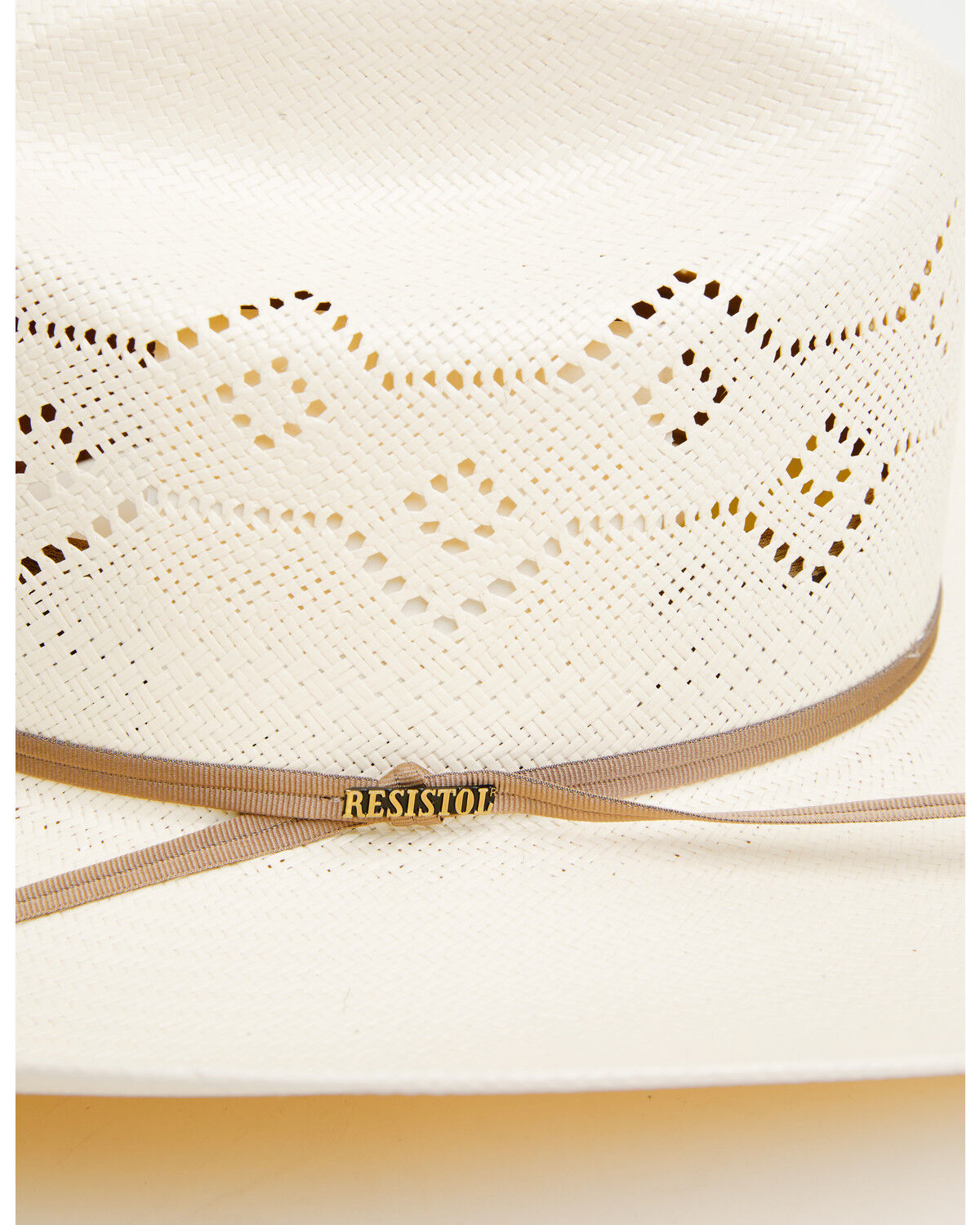 Resistol Brockbank 20X Straw Cowboy Hat RSBBNK