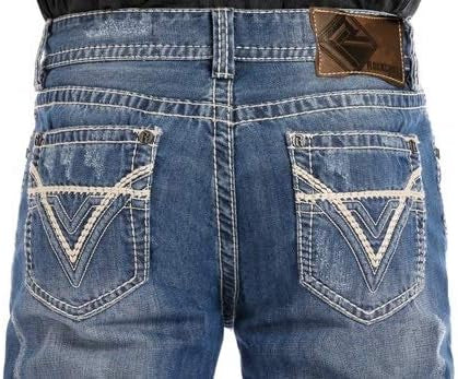 Rock&Roll Double Barrel Relaxed Straight Leg Jeans m0s1612