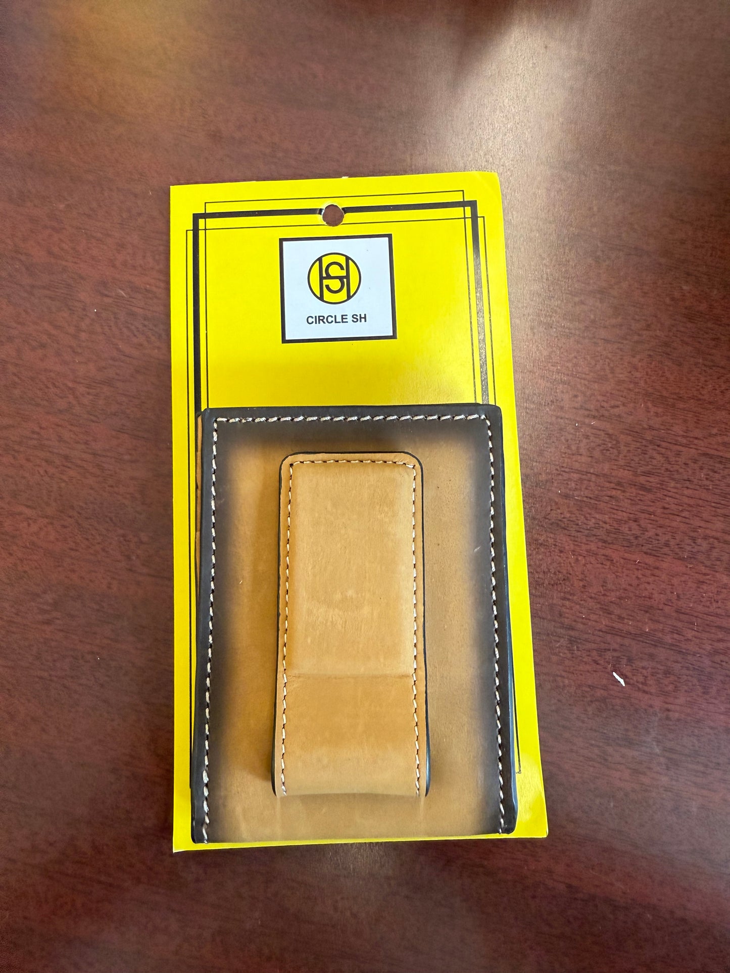 Circle SH Leather Card Holder MCH110