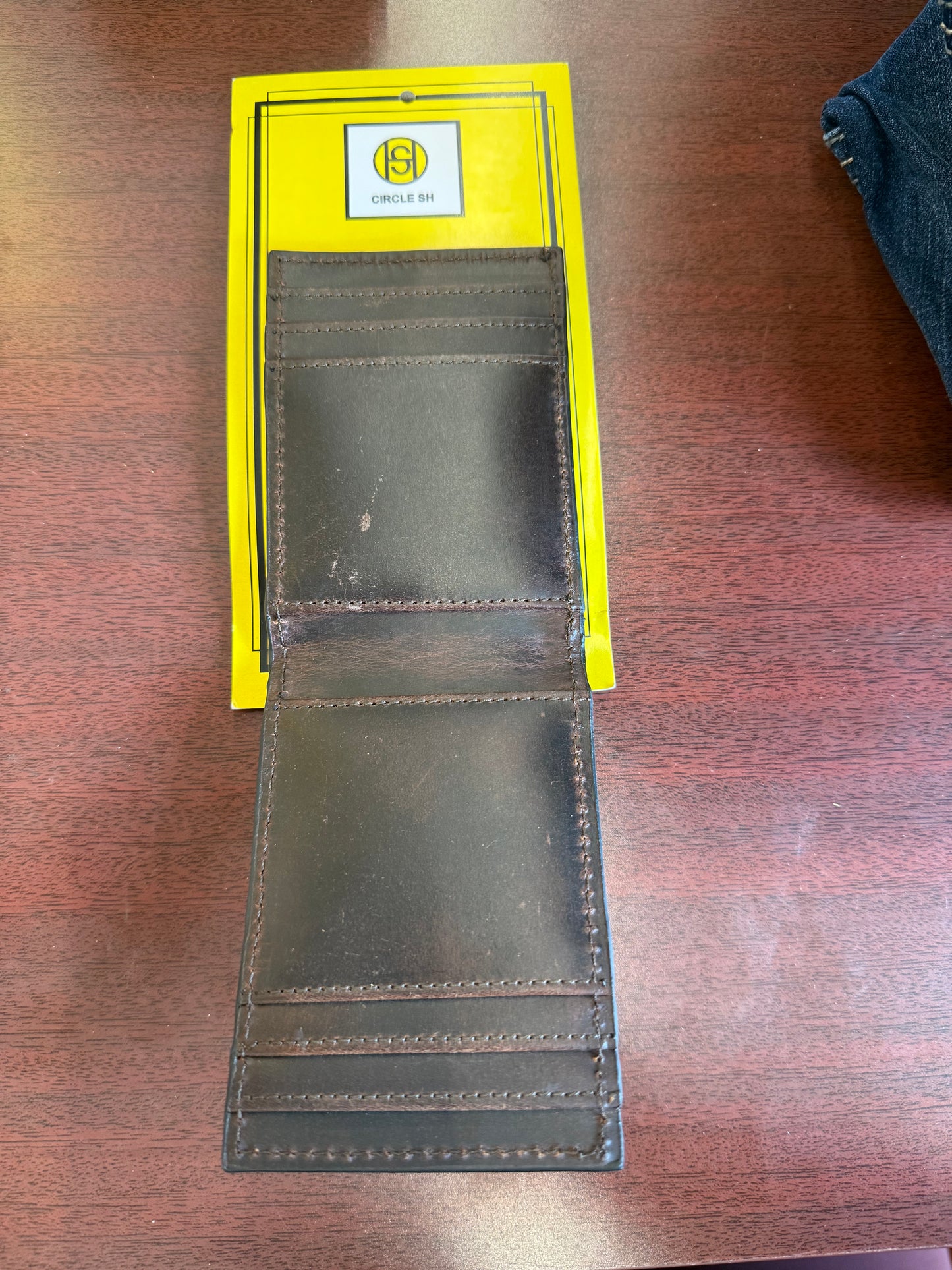 Circle SH Leather Card Holder MCH16