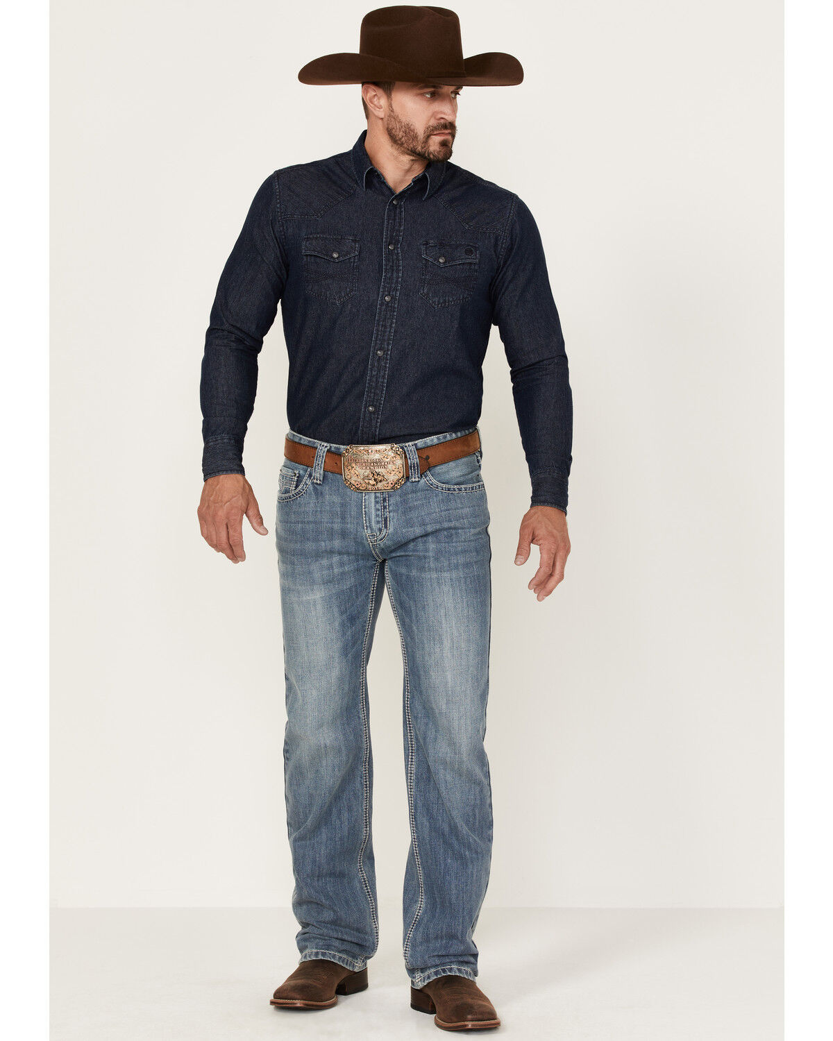 Rock&Roll Pistol Straight-Regular Jeans rrmd1przsj