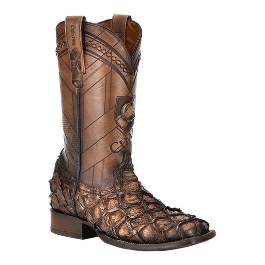 Cuadra Men Pirarucu Honey Square Toe Boot CU789