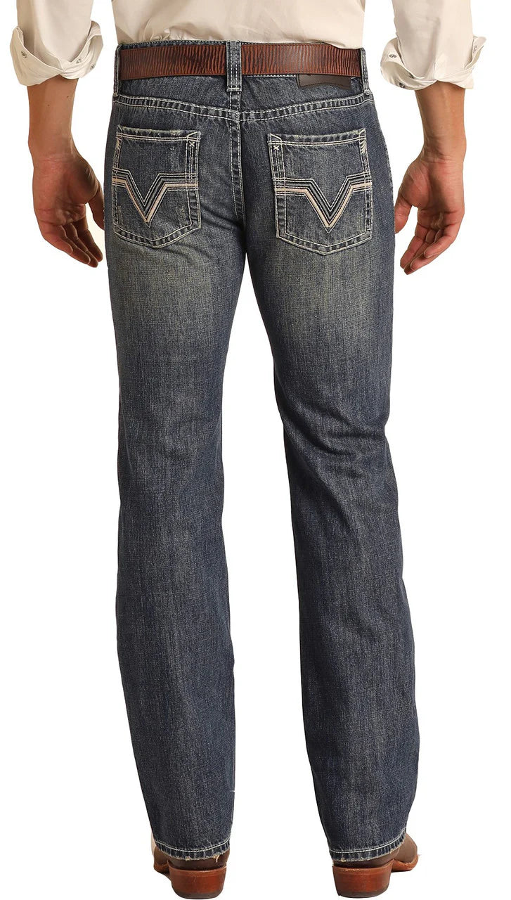 Rock&Roll Pistol Regular Straight Jeans rrmd1pr0lh