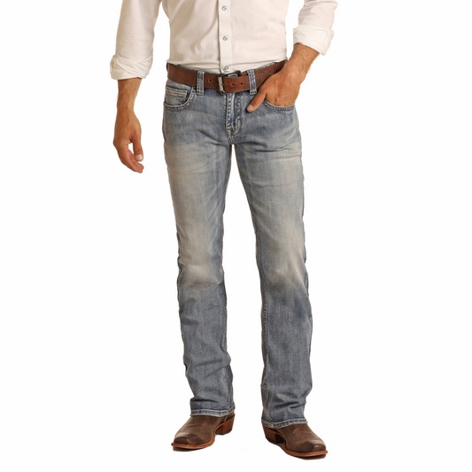 Rock&Roll Pistol Regular Straight Jeans m1p3580