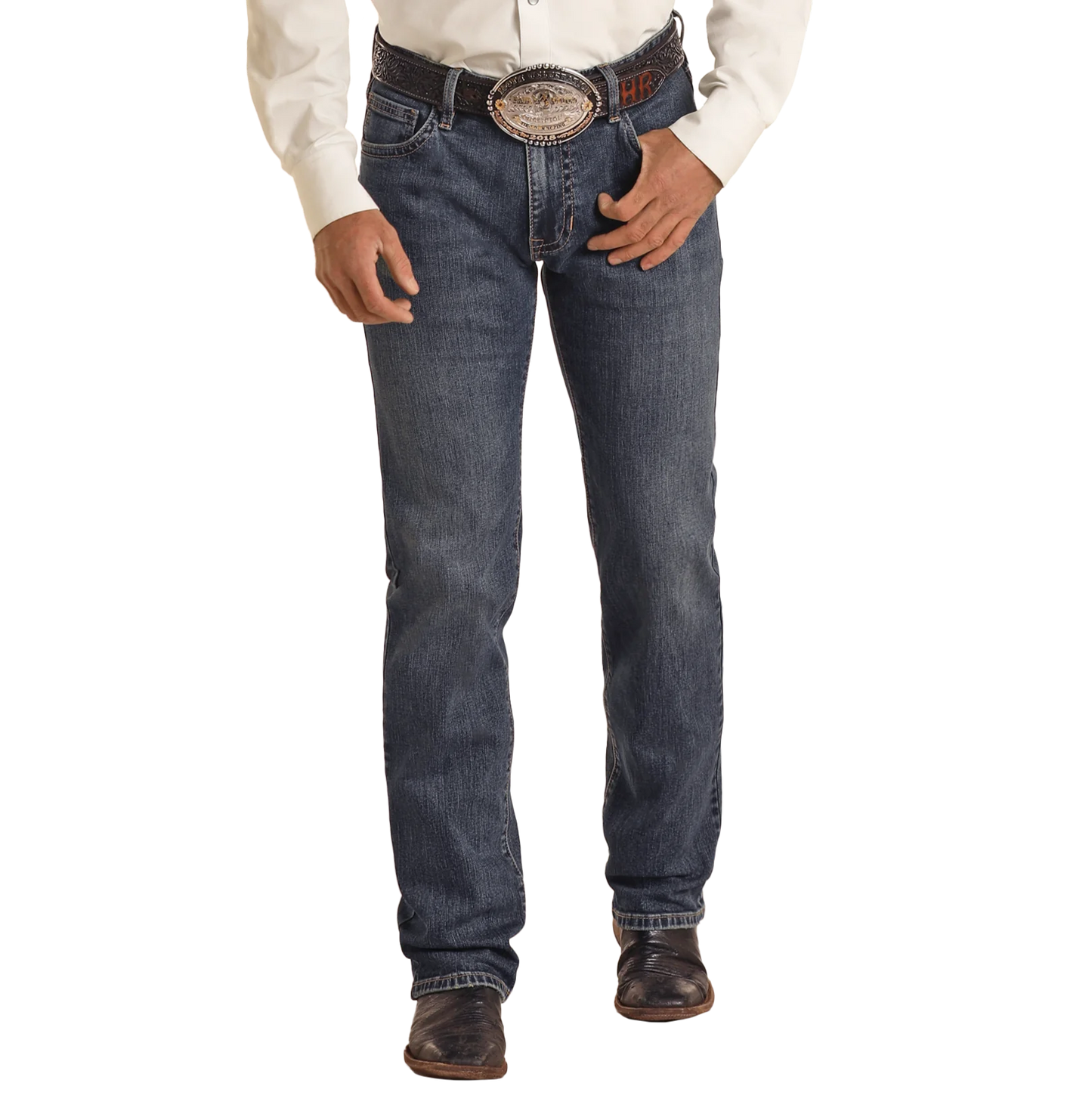 Rock&Roll Revolver Straight Boot Slim Fit Jeans vm1rd03716