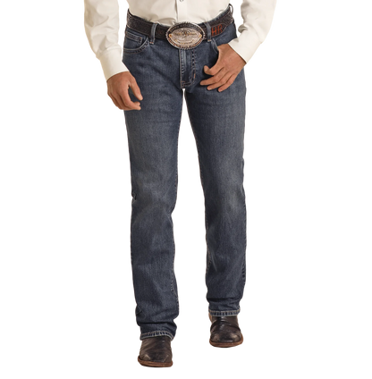 Rock&Roll Revolver Straight Boot Slim Fit Jeans vm1rd03716