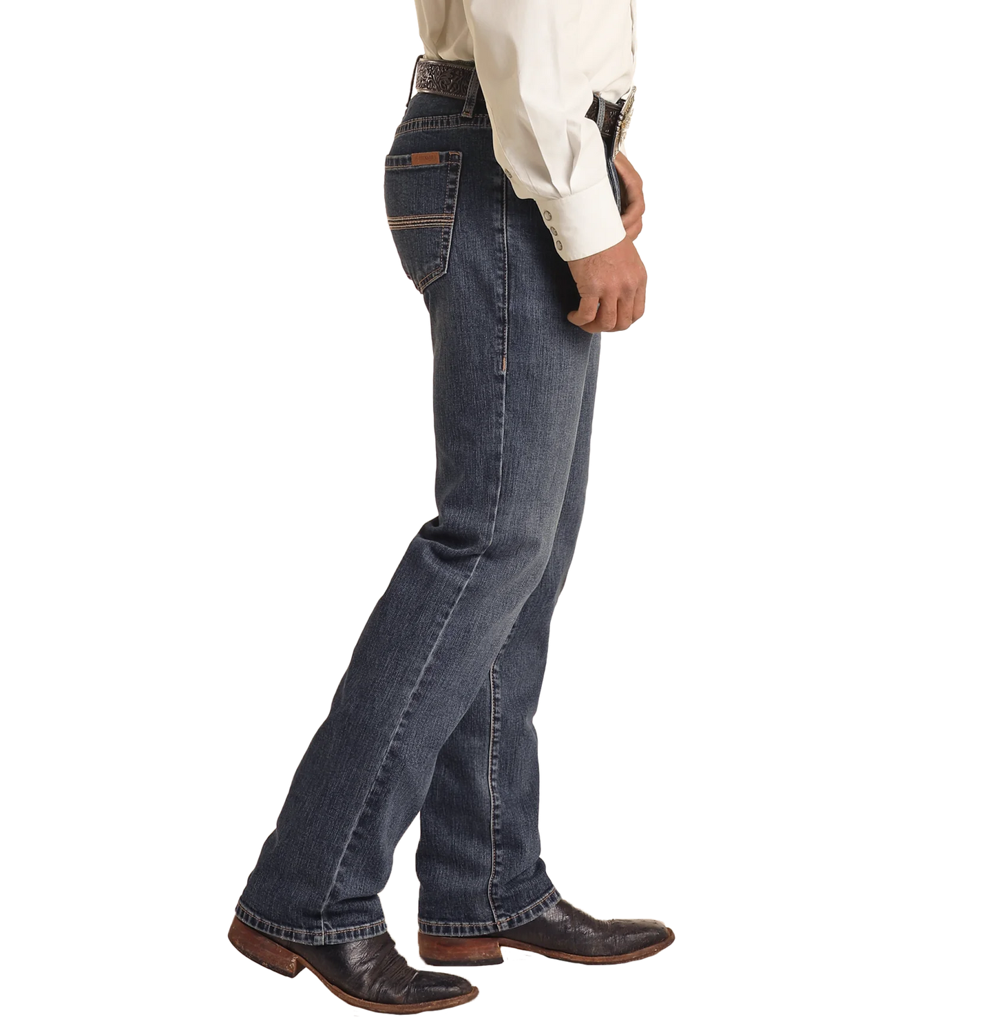 Rock&Roll Revolver Straight Boot Slim Fit Jeans vm1rd03716