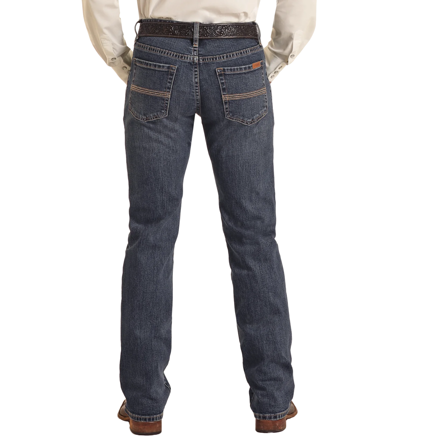 Rock&Roll Revolver Straight Boot Slim Fit Jeans vm1rd03716