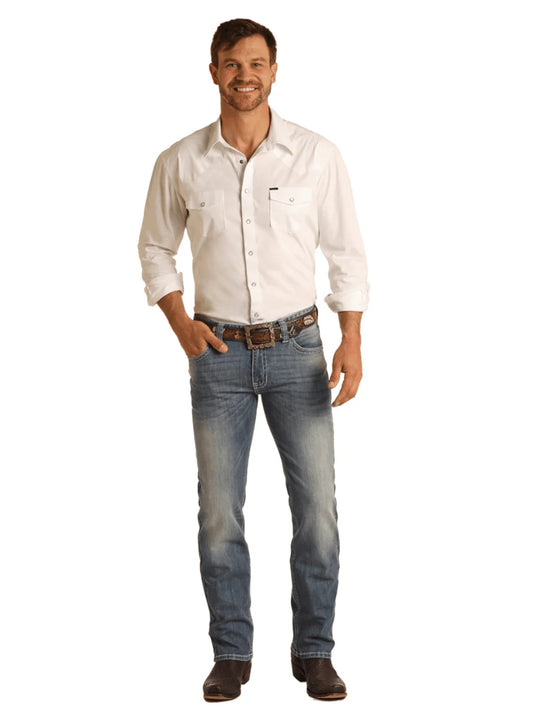 Rock&Roll Revolver Slim Straight Jeans m1r3583