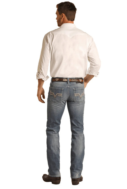 Rock&Roll Revolver Slim Straight Jeans m1r3583
