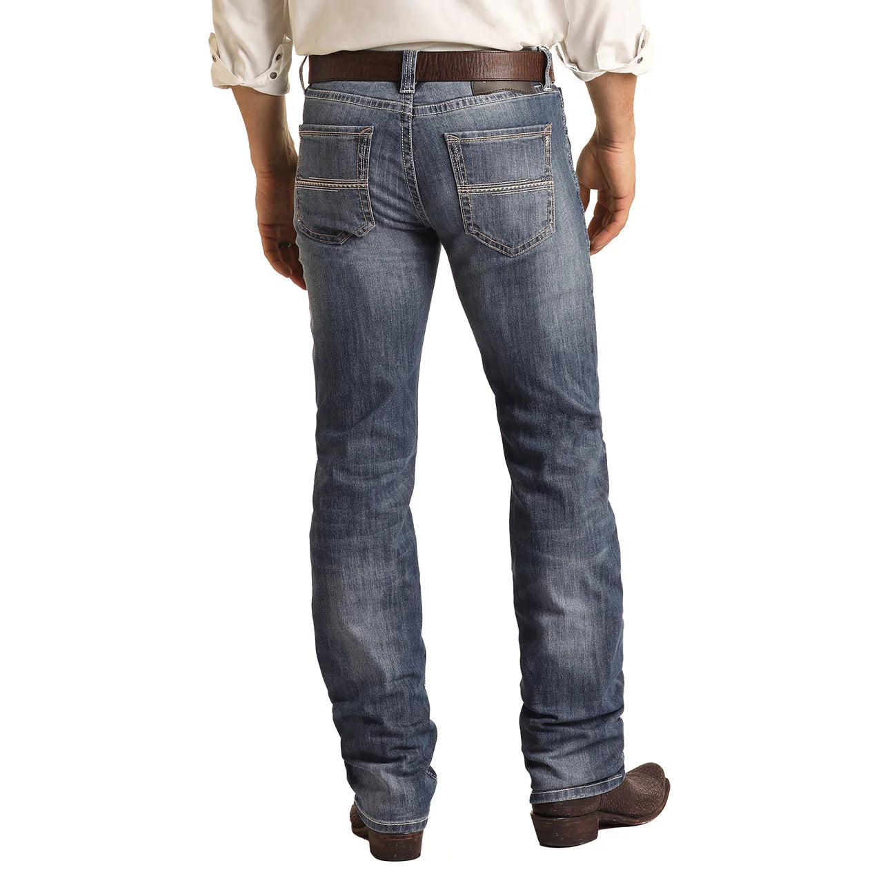Rock&Roll Revolver Slim Straight Jeans rrmd1rrzsi