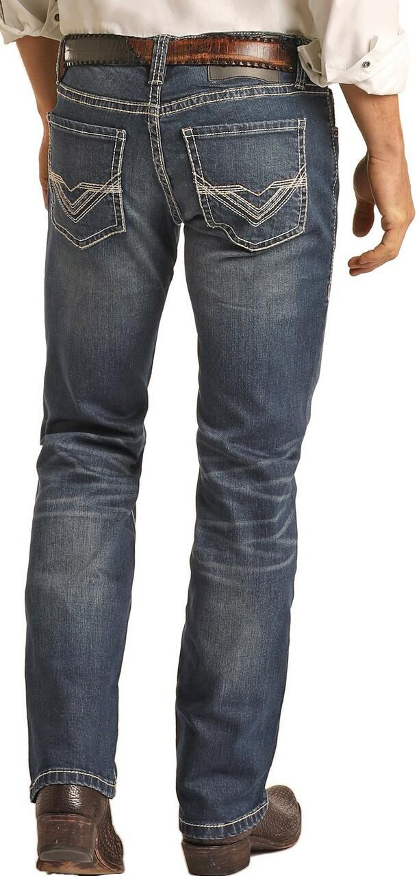Rock&Roll Revolver Slim Straight Jeans m1r3586