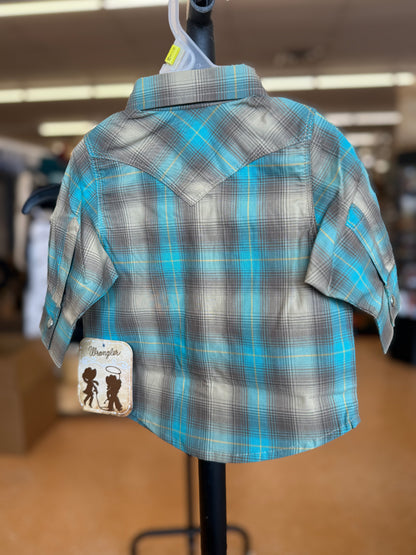 Wrangler Baby Boy LS Snap Shirt 112369526