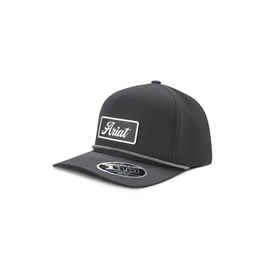 Ariat Black Rubber Patch SnapBack Cap A300095601