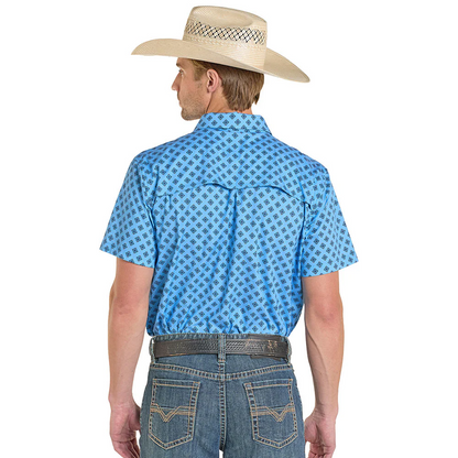 Rock & Roll Mini Aztec Single Pocket Tek Men’s Shirt BMB3S08404