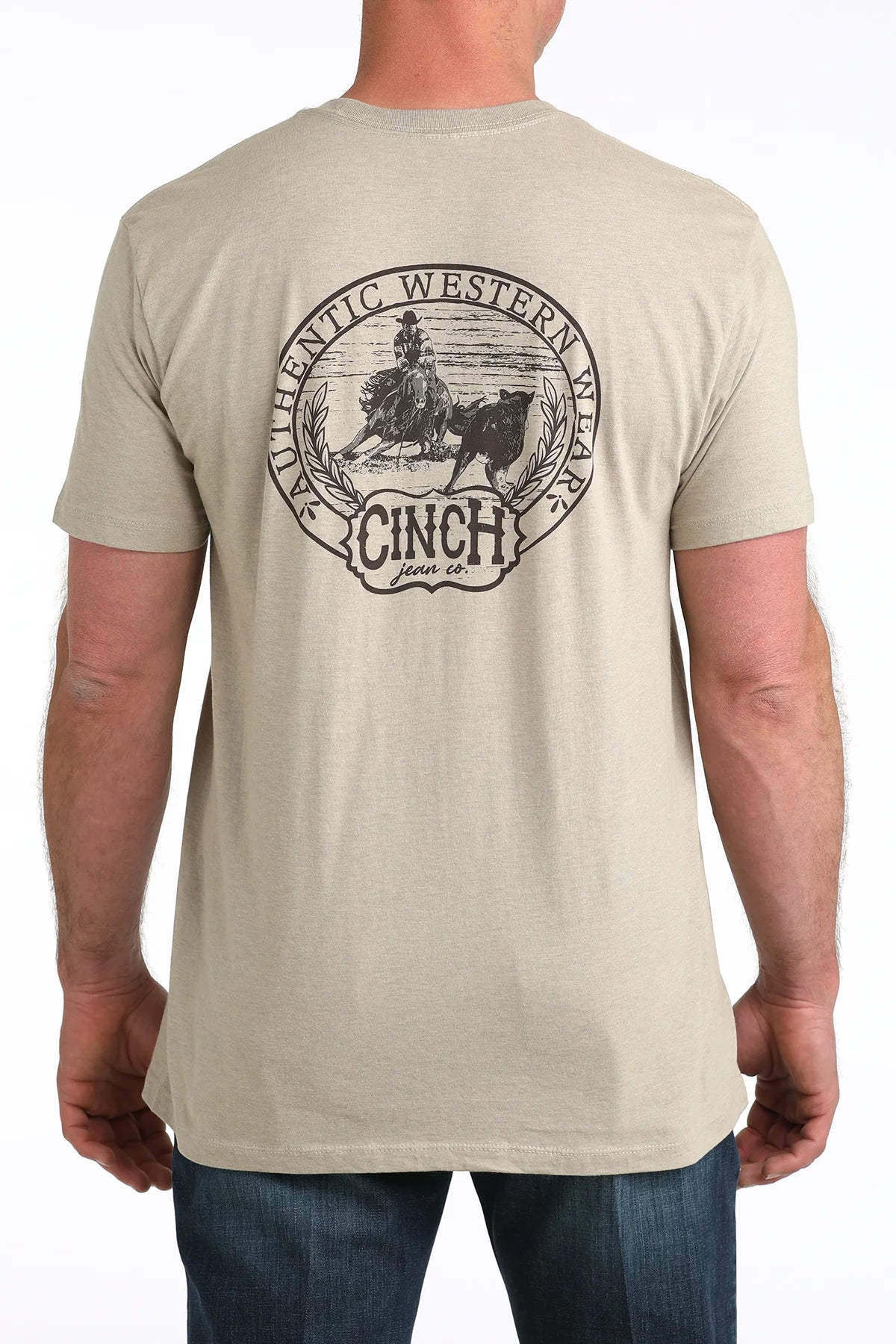 Cinch Men’s Stone Cutting Horse Tee MTT1690717