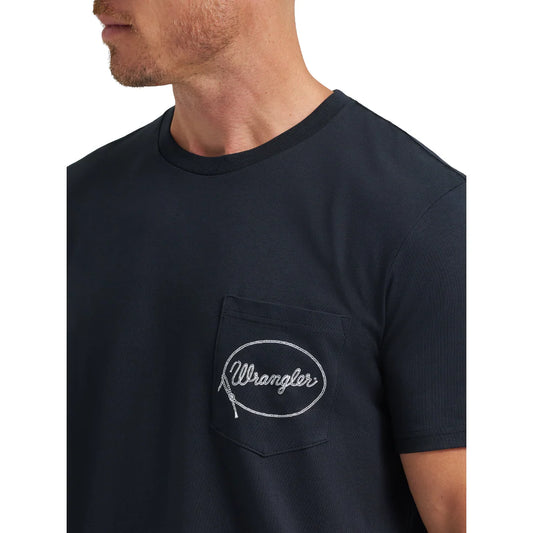 Wrangler Men's Black Beauty 'The Rodeo' Graphic T-Shirt 112372858