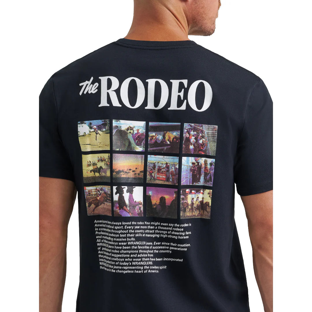 Wrangler Men's Black Beauty 'The Rodeo' Graphic T-Shirt 112372858