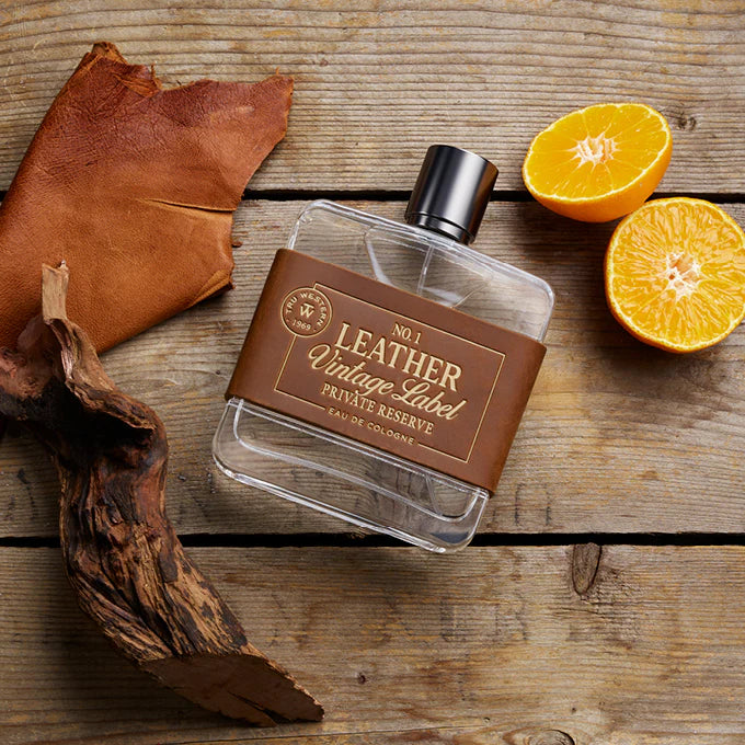 Tru Western No. 1 Leather Vintage Label Private Reserve Cologne 98083