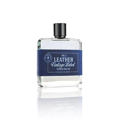Tru Western No. 3 Leather Vintage Label Indigo Blend Cologne 98087