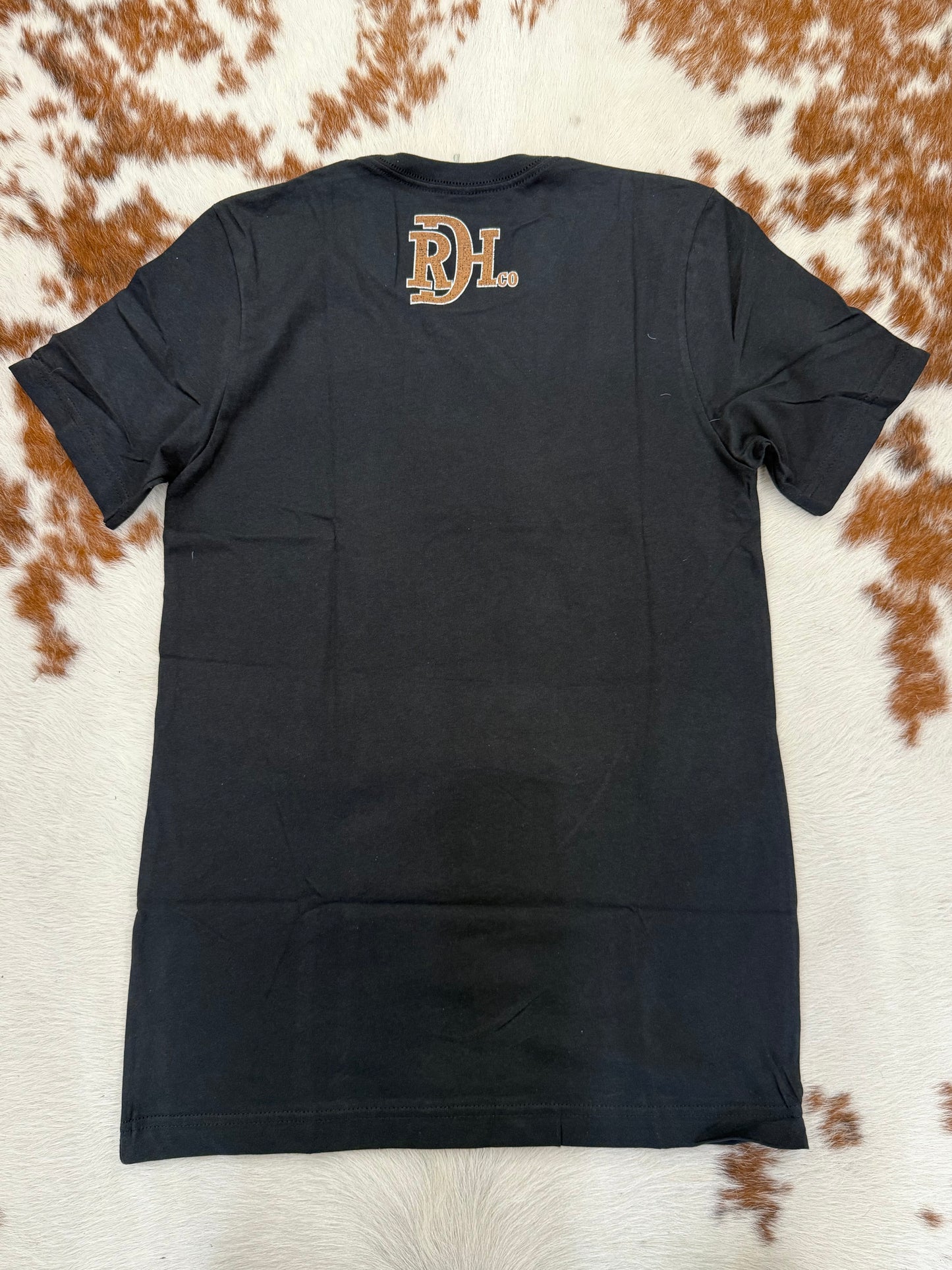 Red Dirt Hat Co Men’s Steer Clear Black T-Shirt RDHCT195