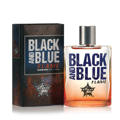Tru Western Pbr Black & Blue Flame Cologne 92997