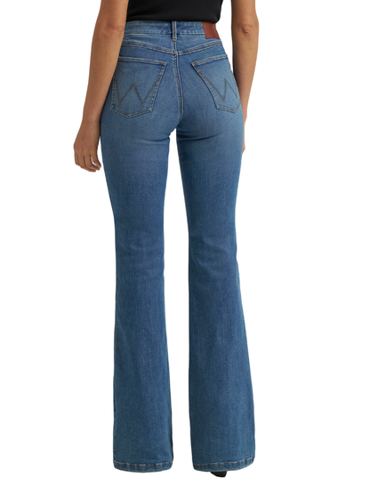 Wrangler Women’s  Bespoke High Rise Flare Jean 112379506