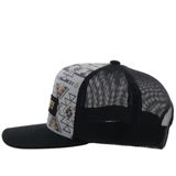 Hooey Lock-Up" Grey/Black W/Aztec Hat