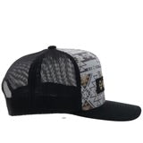 Hooey Lock-Up" Grey/Black W/Aztec Hat