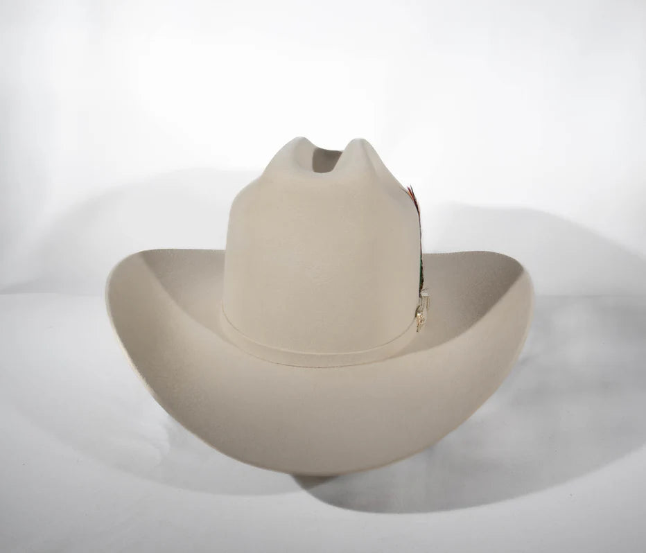 Rdr El Patron 6X Bone Felt Hat Brim 4” 6XEP90
