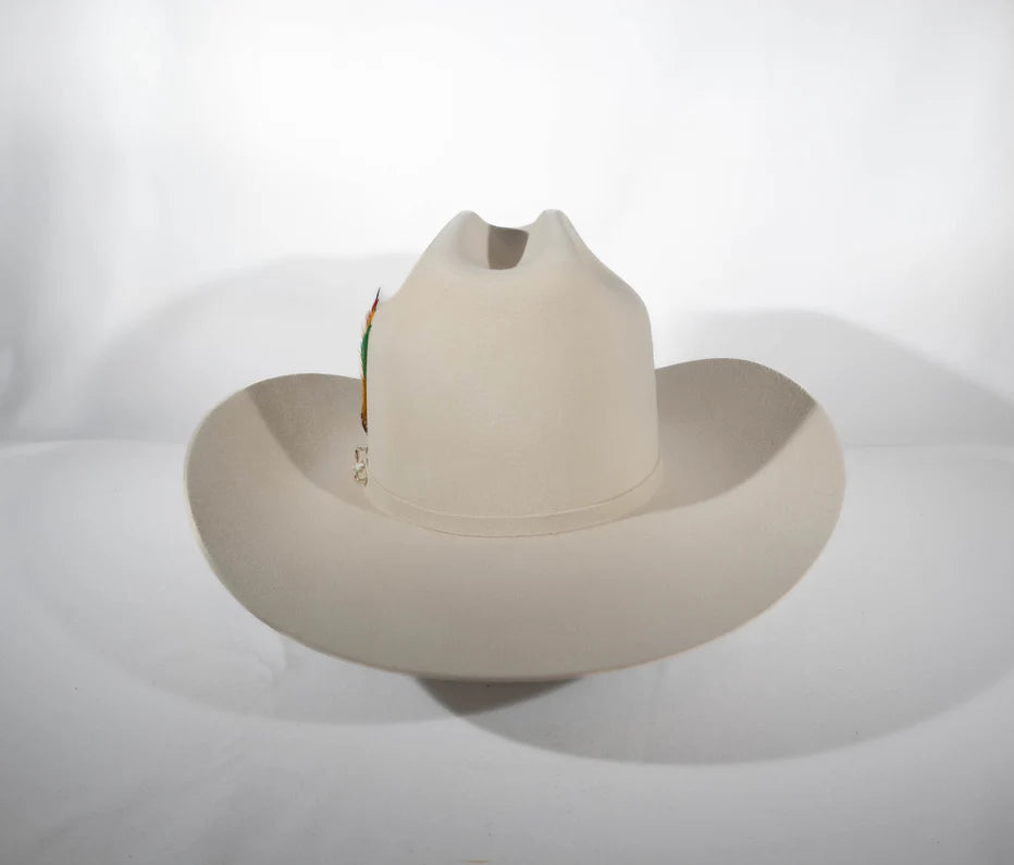 Rdr El Patron 6X Bone Felt Hat Brim 4” 6XEP90