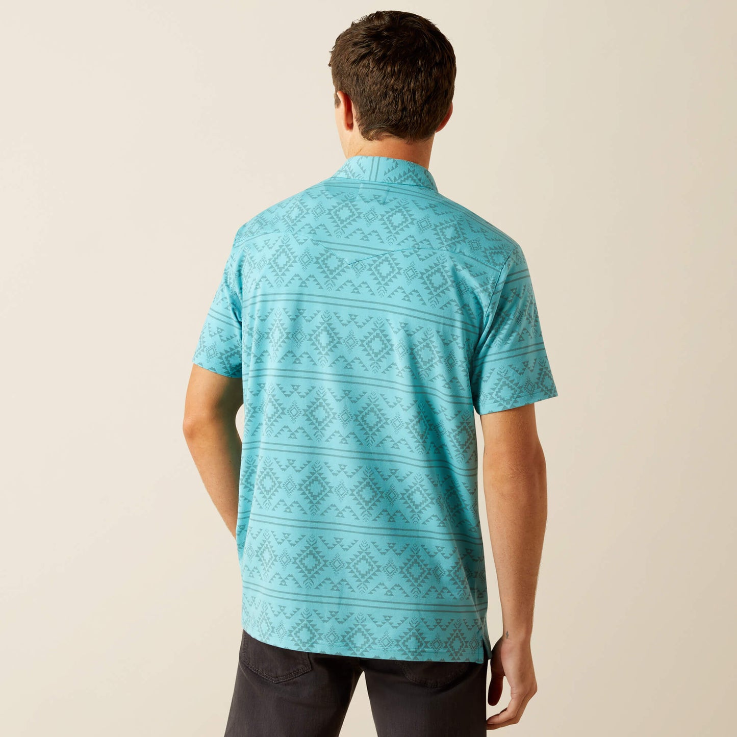 Ariat Men’s Retro Western Snap SS Polo