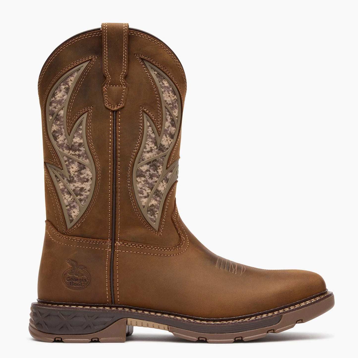Georgia Boot Carbo-Tec FLX 11" Pull-On Work Boot With Insulkul GB00734