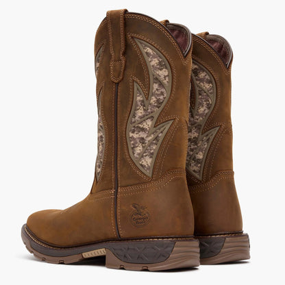Georgia Boot Carbo-Tec FLX 11" Pull-On Work Boot With Insulkul GB00734