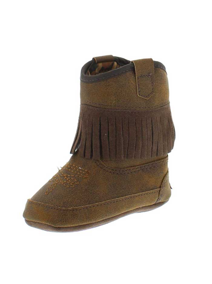 Twister Brown Annabelle Baby Girl Bucker Boot