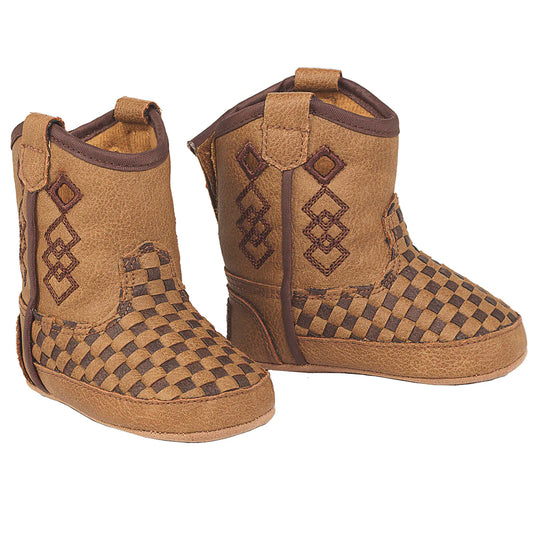 Twister Brown Logan Baby Bucker Boot