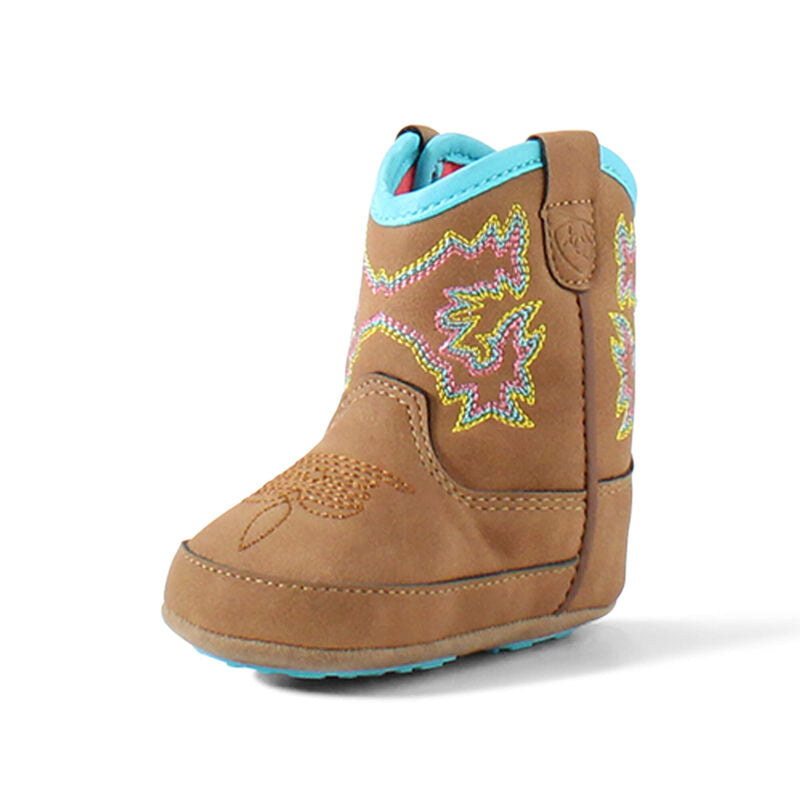 Ariat Lil Stompers Delilah Brown Baby Boots